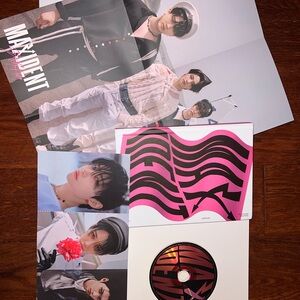 SKZ Maxident Album with Poster